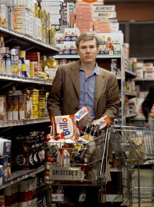Compras de comestibles de Andy Warhol