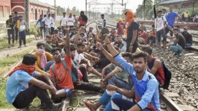 Las protestas contra el esquema de Agnipath continuan en Bihar