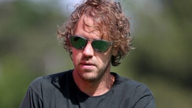 Sebastian Vettel de F1 persigue a los ladrones en Barcelona después del GP de España 9 Campeonato de Fórmula 1 Fórmula 1 Pirelli Gran Premio De EspaÑa 2022 Carrera, Barcelona, España