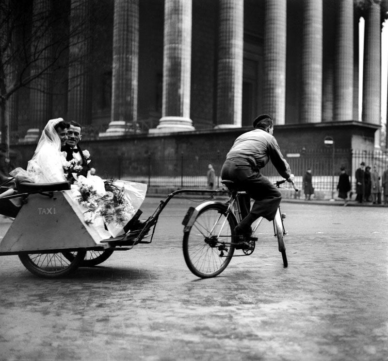 Recién casados ​​en París