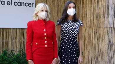 La primera dama Jill Biden se reúne con la reina Letizia de España antes de la cumbre de la OTAN en Madrid 11 1657123914 La primera dama Jill Biden se reune con la reina