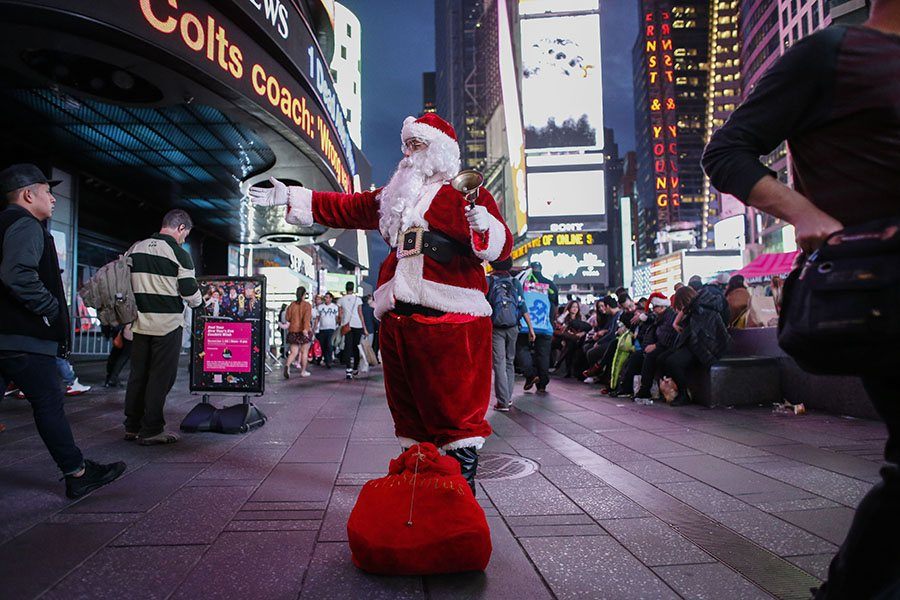 Papá Noel en Nueva York
