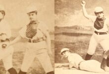 Tarjetas de paquete de cigarrillos "Girl Baseball Players" de la década de 1880