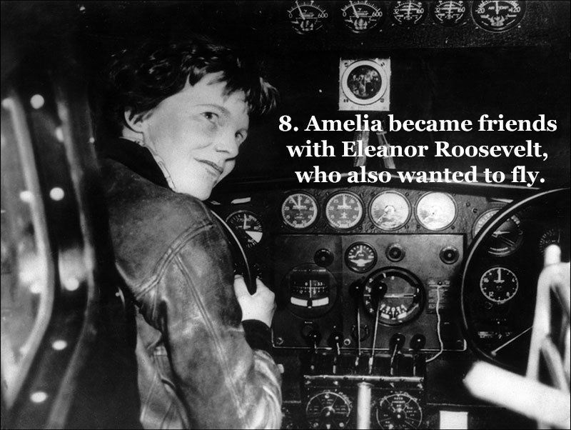 Eleanor Roosevelt y Earhart
