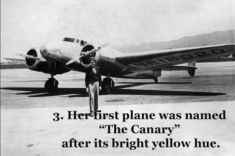 El avión Canary Earhart