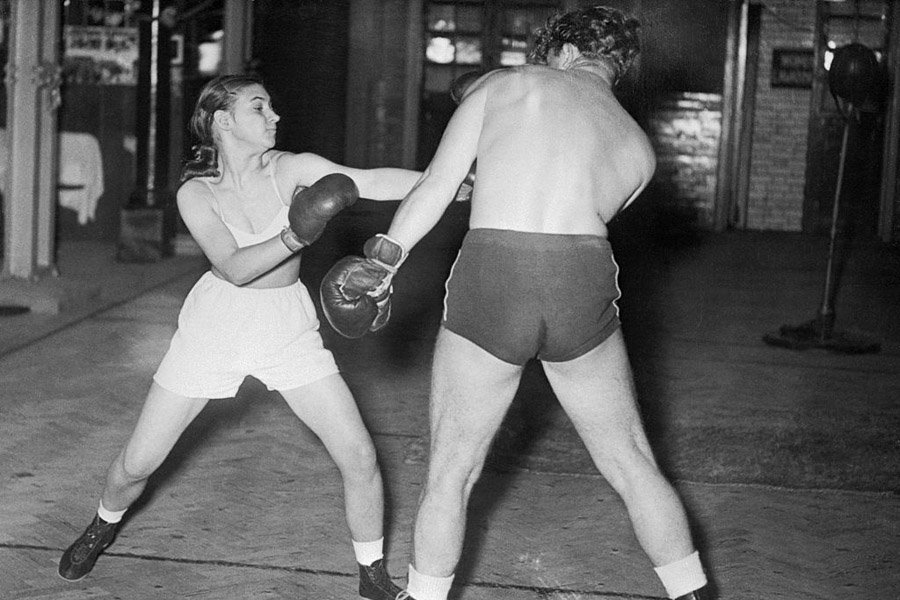 Boxeador taquígrafo