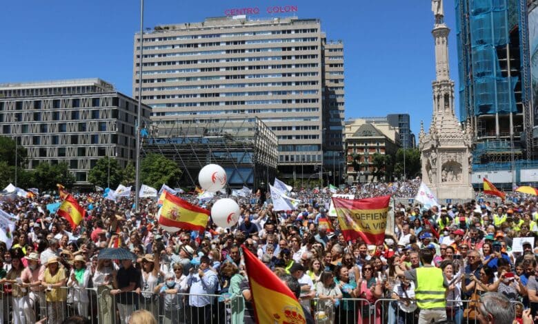 Decenas de miles de provida marchan en Madrid contra las leyes españolas sobre el aborto 1 Decenas de miles de provida marchan en Madrid contra las