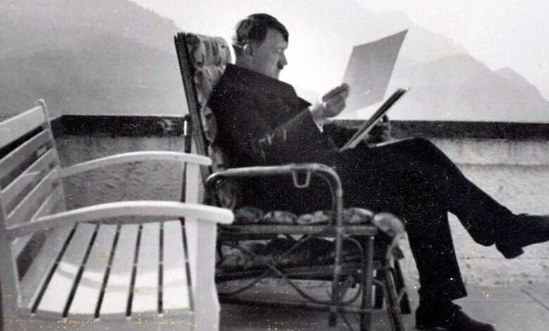 Hitler In Chair