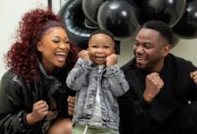 Fotos!  Hijo de Zola Nombona y Thomas Gumede cumple 2 años