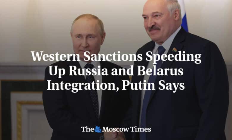 Las sanciones occidentales aceleran la integracion de Rusia y Bielorrusia