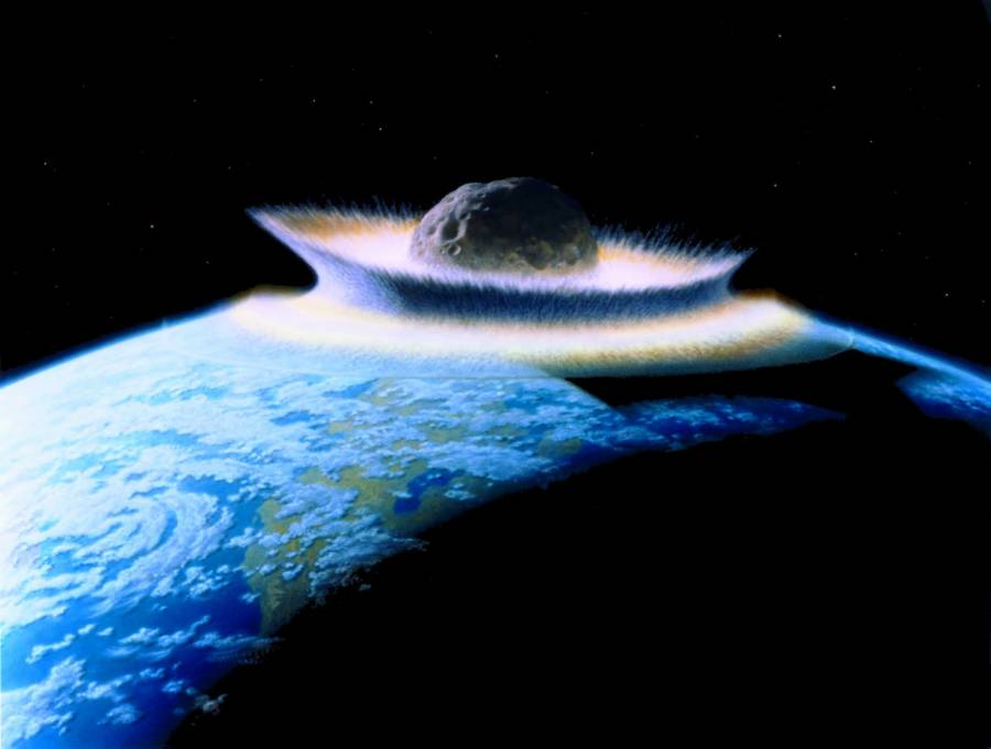 Asteroide Tierra Destruido Copia