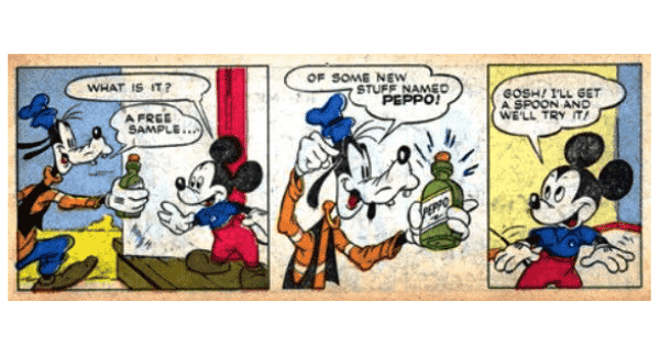 Mickey Mouse se convierte en un traficante de velocidad