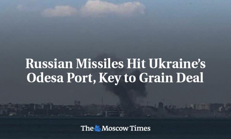 Misiles rusos alcanzan puerto ucraniano de Odesa clave para acuerdo