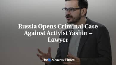 Rusia abre caso penal contra activista Yashin – Abogado