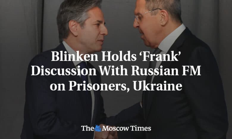 Blinken sostiene una discusion franca con el canciller ruso sobre