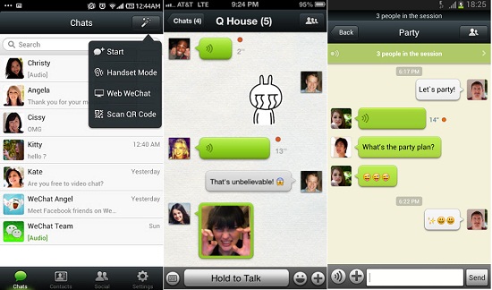 Aplicación Wechat