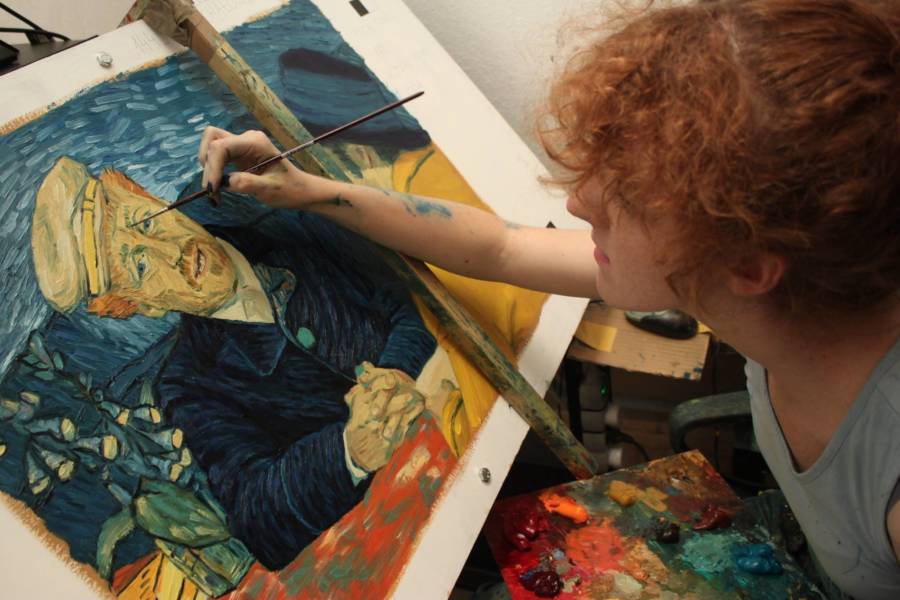 Pintor de películas de Van Gogh