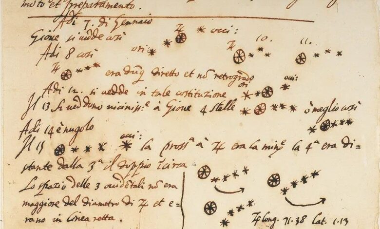 A handwritten manuscript thought to be the work of astronomer Galileo Galilei in the early 1600s is actually a modern forgery, the University of Michigan has announced.