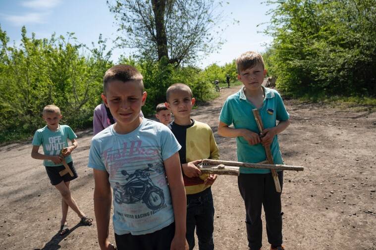 niños de ucrania donetsk