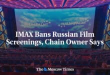 IMAX prohibe proyecciones de peliculas rusas dice propietario de cadena