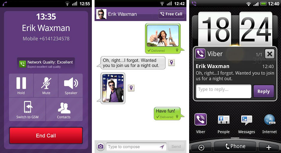 aplicación viber