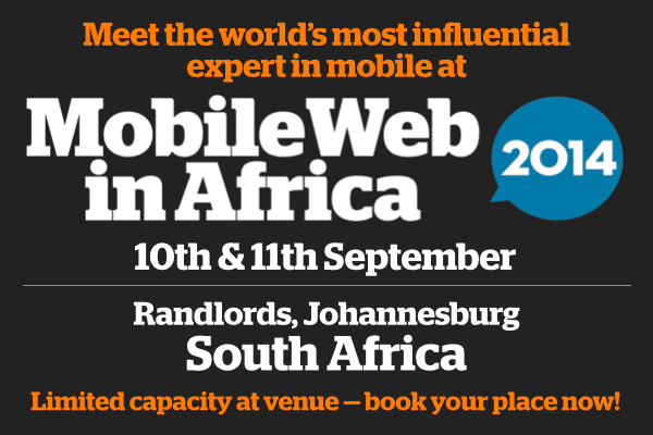 Mobile Web Africa regresa a Johannesburgo y promete impulsar el progreso y volver a subir el listón