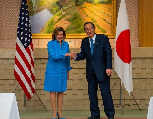 Pelosi Discusses Taiwan Tensions in Japan