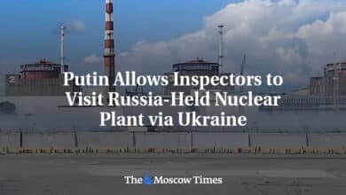 Putin permite a inspectores visitar planta nuclear controlada por Rusia