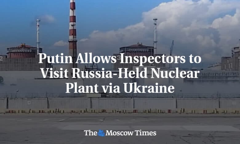 Putin permite a inspectores visitar planta nuclear controlada por Rusia