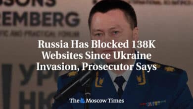 Rusia ha bloqueado 138000 sitios web desde la invasion de