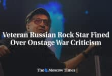Veterana estrella de rock rusa multada por criticas a la