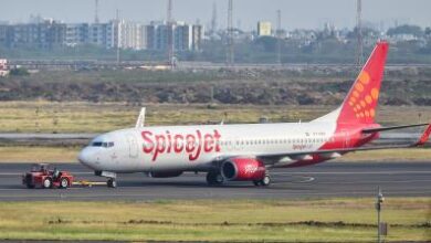 El vuelo SpiceJet Delhi Nashik regresa a mitad de camino debido
