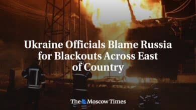 Funcionarios ucranianos acusan a Rusia de apagones en el este