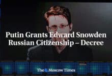 Putin otorga a Edward Snowden la ciudadania rusa decreto