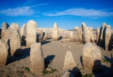 VIDEO La sequia revela el propio Stonehenge de Espana escondido