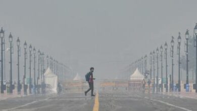 Calidad del aire de Delhi cerca de la zona severa