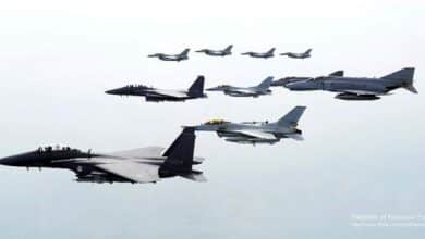 North Korea Flies Warplanes Near South After Missile Launches