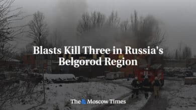 Explosion en la region rusa de Belgorod deja tres muertos