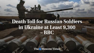 Numero de muertos de soldados rusos en Ucrania al menos