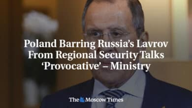 Polonia prohibe a Lavrov de Rusia participar en conversaciones de