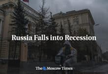 Rusia en recesion Moscow Times