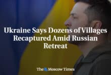 Ucrania dice que recapturo decenas de aldeas en retirada rusa
