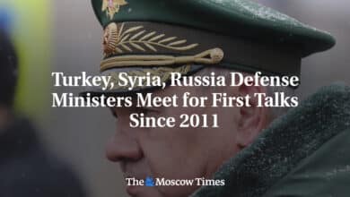 Ministros de Defensa de Turquia Siria y Rusia mantienen conversaciones