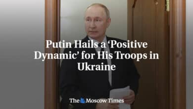 Putin elogia impulso positivo para sus tropas en Ucrania