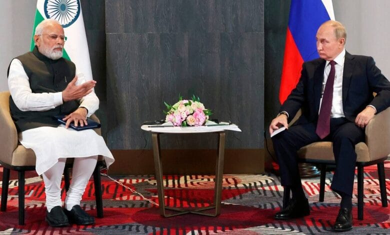 narendra modi, vladimir putin