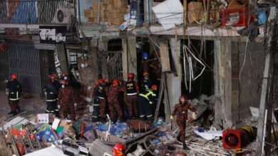 17 muertos y más de 100 heridos en explosión en edificio de siete pisos en la capital de Bangladesh