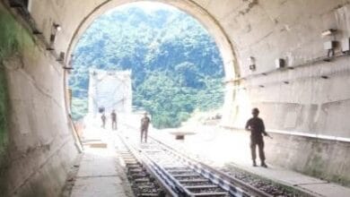 Bajo Gorkha Terriers el proyecto ferroviario clave de Manipur esta
