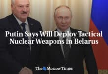 Putin dice desplegara armas nucleares tacticas en Bielorrusia