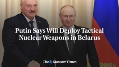 Putin dice desplegara armas nucleares tacticas en Bielorrusia