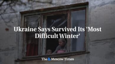 Ucrania dice que sobrevivio al invierno mas duro